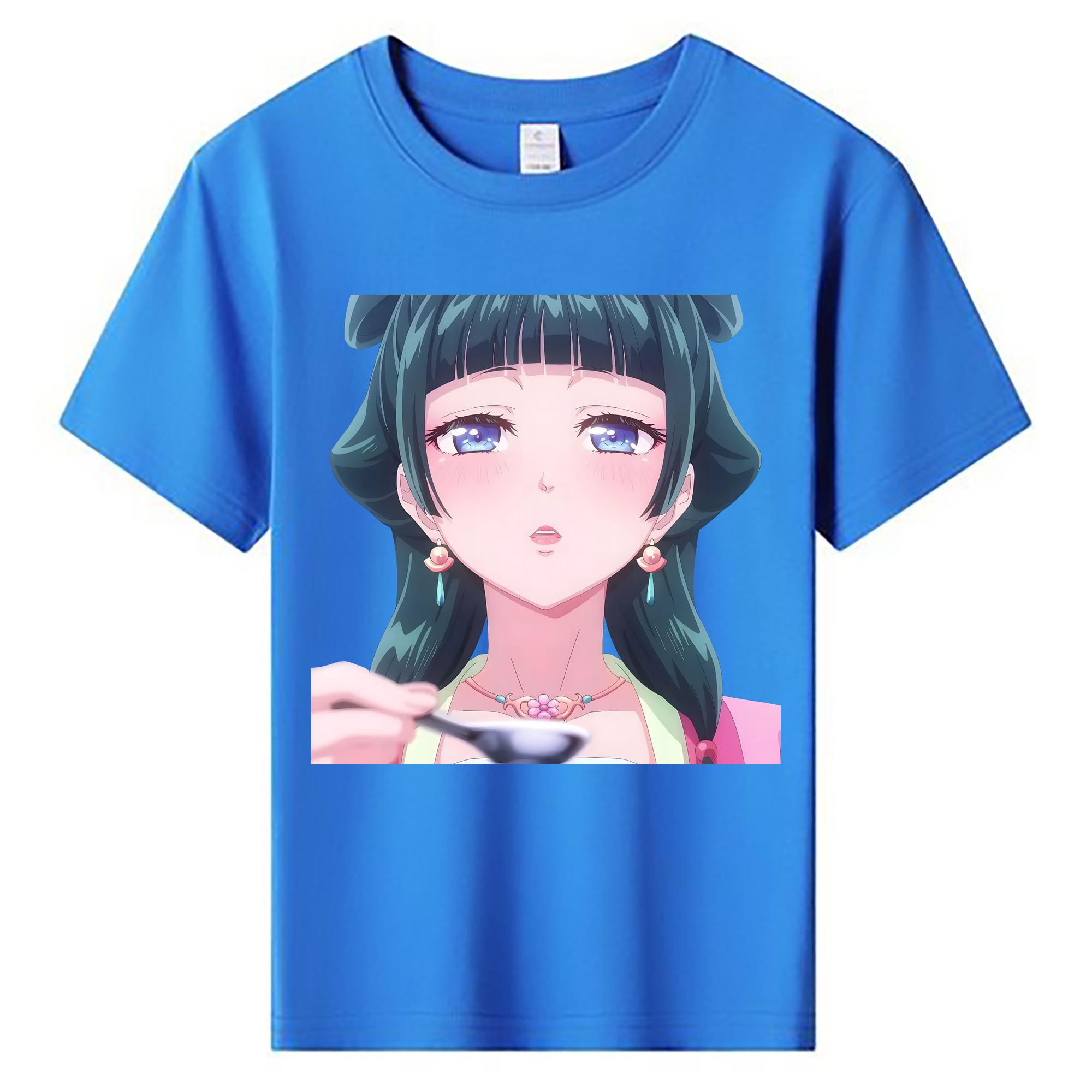 （画像用） 薬屋のひとりごと The Apothecary Diaries 綿100％キッズTシャツ（フロントプリント）